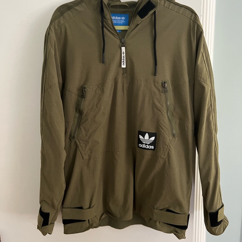 Adidas Quarter Zip Jacket Size Medium